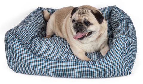 Wick-Away Nano-Silver and Anti-Bacterial Water Resistant Rectangular Dog Bed (size: X-Small)