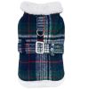 Sherpa-Lined Dog Harness Coat